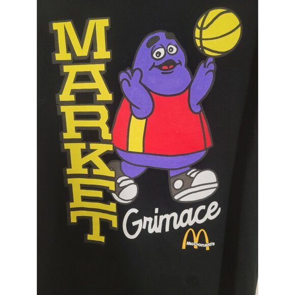 MA®KET McDonalds Grimace Basketball Tee X-Large 100% Cotton - Made in USA - Picture 3 of 4